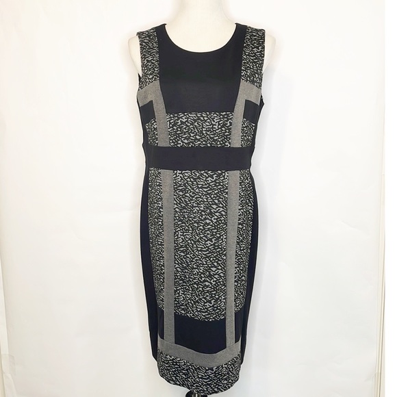 Chico’s Ponte Knit Sheath Dress (8/M) - Picture 2 of 13